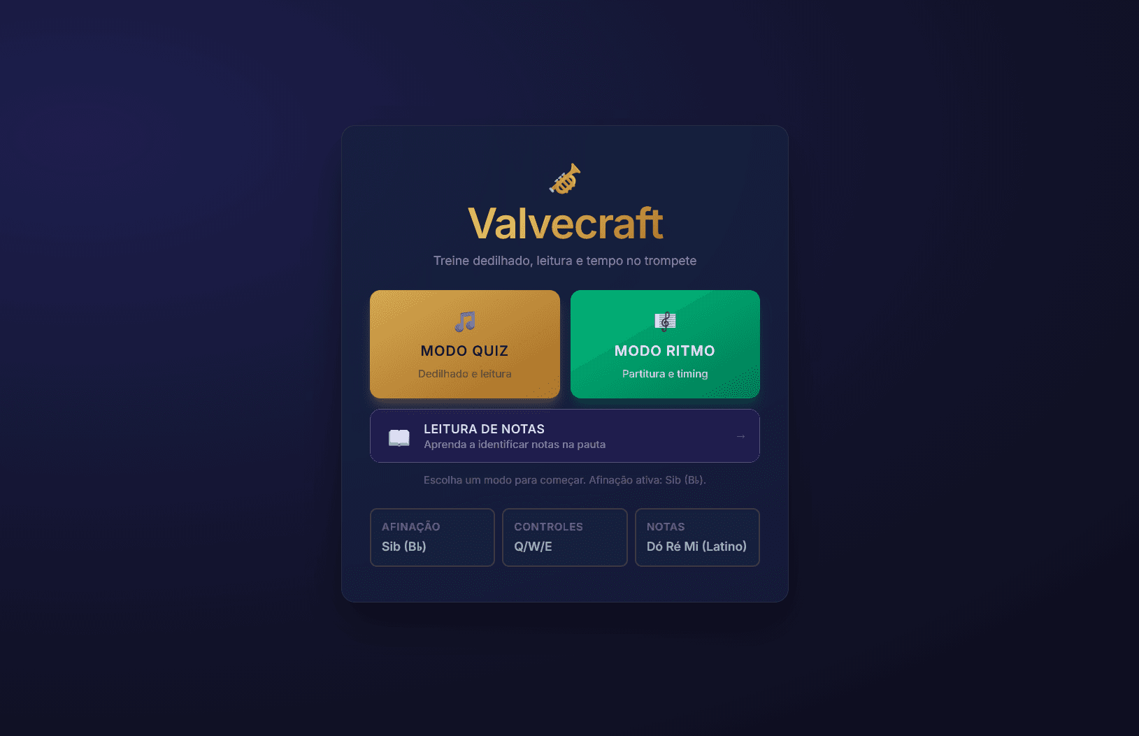 Screenshot do projeto Valvecraft